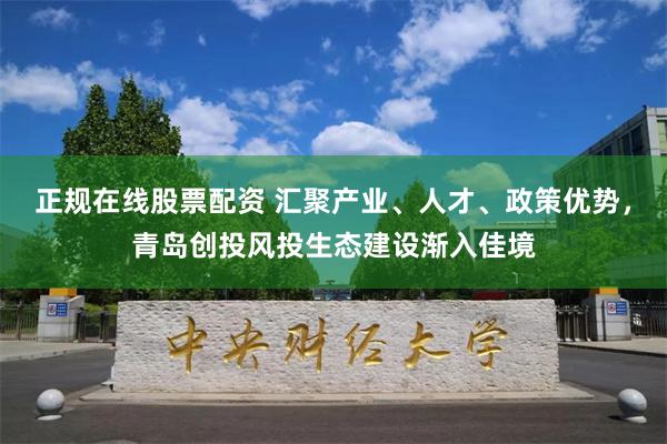 正规在线股票配资 汇聚产业、人才、政策优势，青岛创投风投生态建设渐入佳境