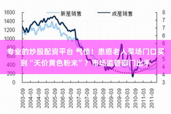 专业的炒股配资平台 气愤！患癌老人菜场门口买到“天价黄色粉末”？市场监管部门出手